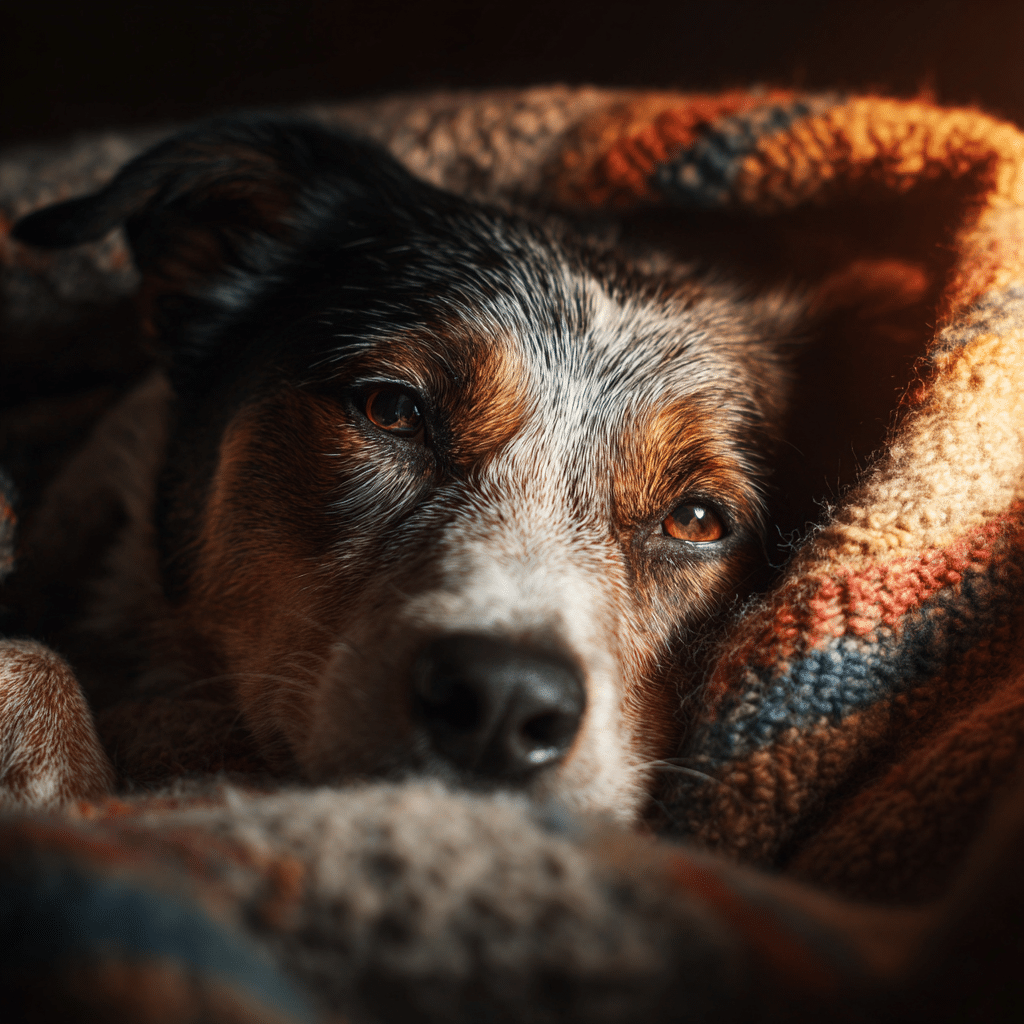 10 Mental Stimulation Games That Tire Out Dogs (Brain Work = Calm Dog) 8 calm dog resting after mental games