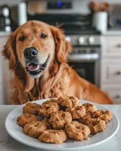 2-Ingredient! Dog Treats Homemade Pumpkin Peanut Butter Recipe