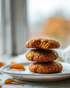 3 Ingredient Pumpkin Banana Cookies for dogs