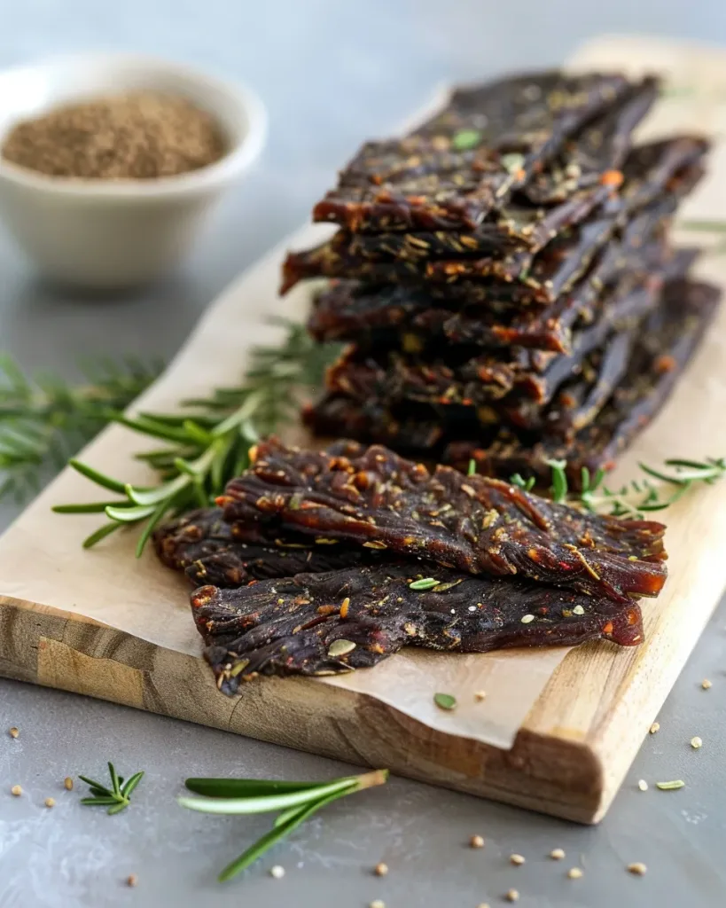 Beef and Vegetable Jerky Sticks Recipe for Dogs
