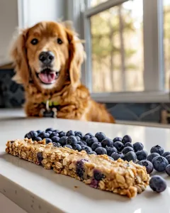 Blueberry Peanut Butter Chew Sticks for Dogs