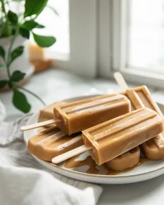 Delicious Peanut Butter Popsicles for Dogs Frozen Pupsicles