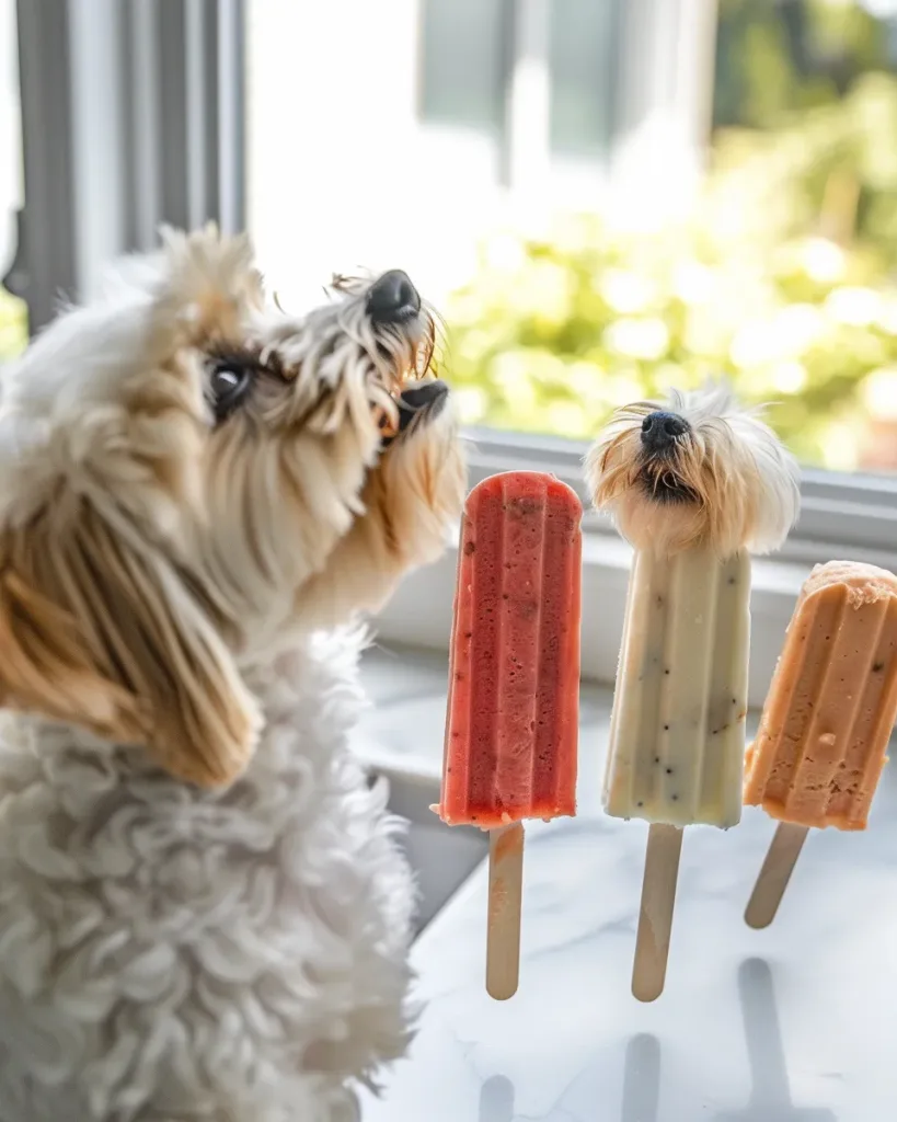 Easy Dog Pops - 3 Flavors To Treat Your Pup This Summer!