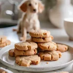 Easy Peanut Butter Dog Cookies in 15 Minutes