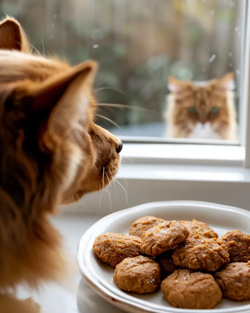 Pumpkin and Salmon Kitty Bits (Cat Treats)