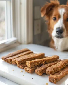 Pumpkin & Oatmeal Dog Snack Sticks: Easy & Healthy Dog Treat Recipe